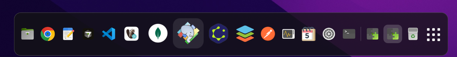 Magnific Launcher magnification wave effect on the dock